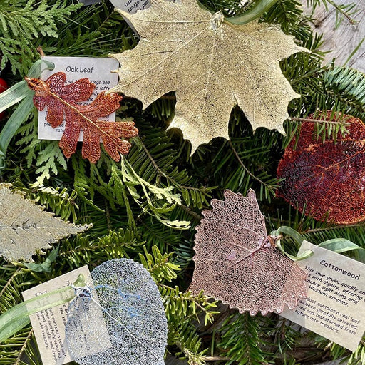 Real Leaf Ornaments, Assorted