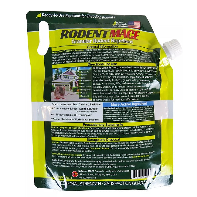 Rodent MACE 2.5lb. Granular Rodent Repellent