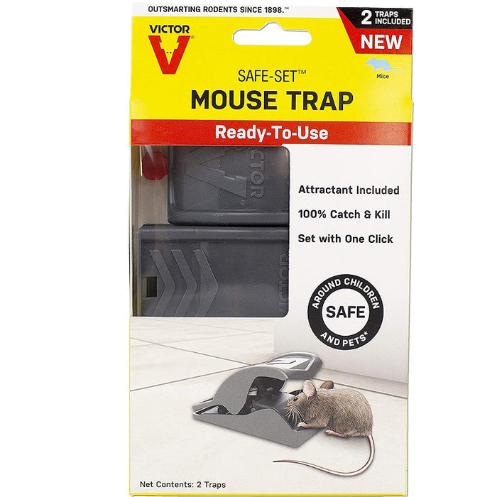 Victor Safe-Set Mouse Trap (2-Pack) - Power Townsend Company