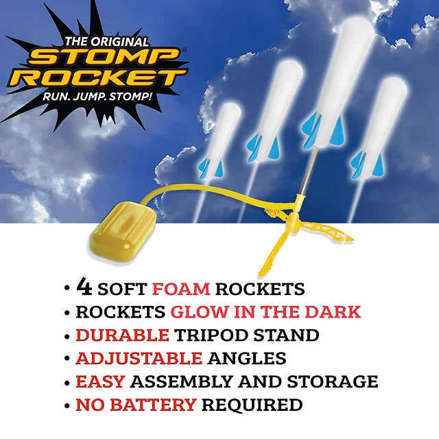 Stomp Rocket The Original Jr. Glow Rocket