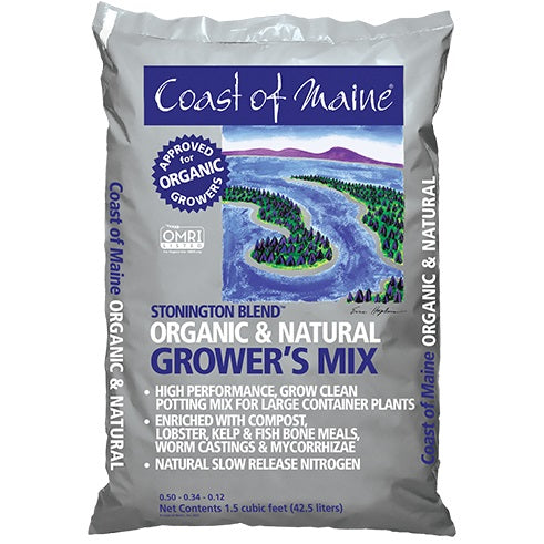 Coast of Maine Stonington Blend Organic & Natural Grower’s Mix 1.5 Cu. Ft.