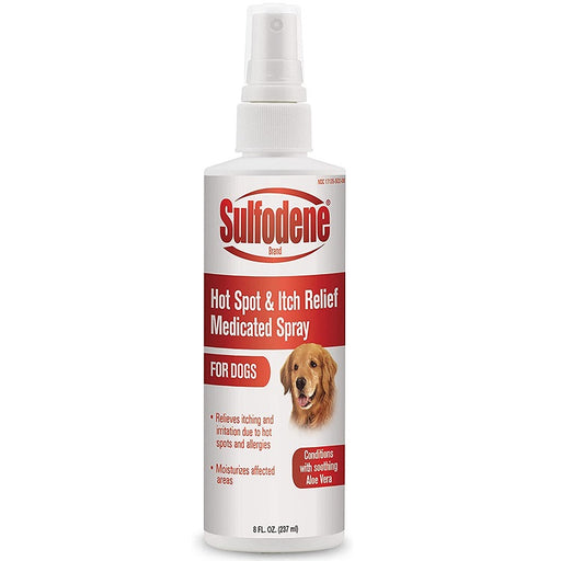 Sulfodene Hot Spot & Itch Relief Medicated Spray for Dogs, 8 oz.
