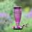 Perky-Pet Diamond Wine Top-Fill Glass Hummingbird Feeder