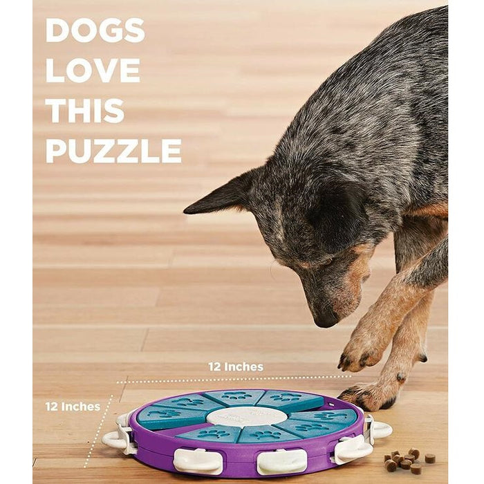 Nina Ottosson Twister Interactive Dog Treat Puzzle Toy, Level 3