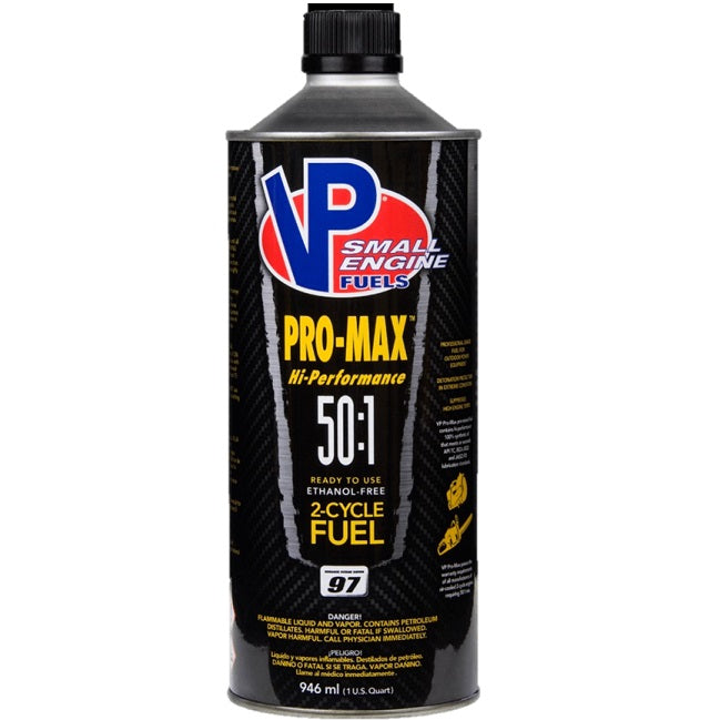 VP Fuels ProMax™ 50:1 (97 Octane) Premix 2 Cycle Fuel For Small Engines, 1 Qt.