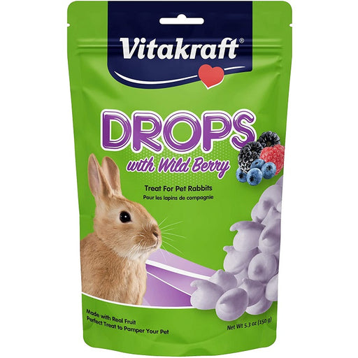 Vitakraft Drops with Wild Berry, 5.3 oz.