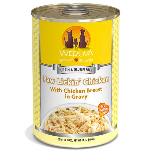 Weruva Paw Lickin' Chicken in Gravy Grain-Free Canned Dog Food