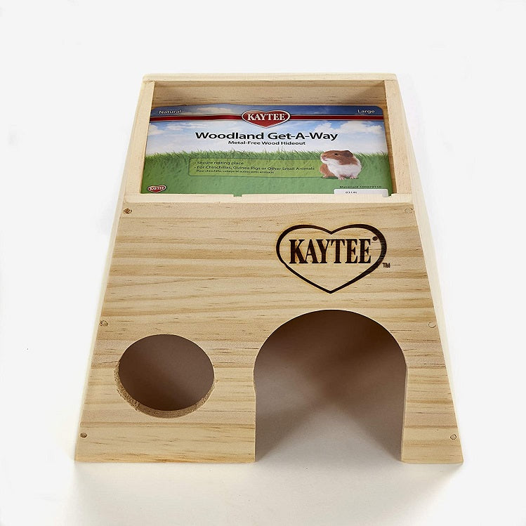 Kaytee Woodland Get-A-Way for Small Animals, Large