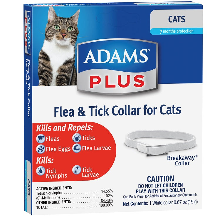 Adams Plus Flea & Tick Collar for Cats — Ellington Agway