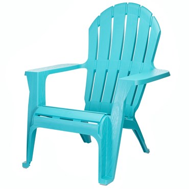 Plastic Adirondack Chair- Teal