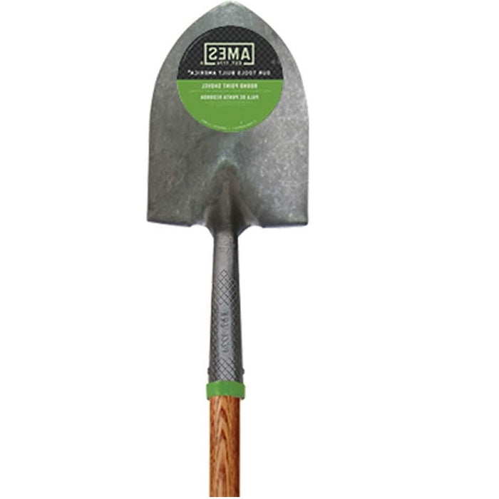 ames garden trowel Ames Floral Long Handle Round Point Shovel