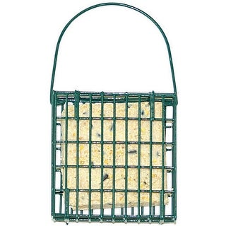 Audubon Single Suet Cage, Green