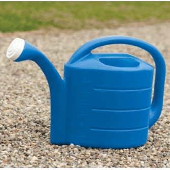 2 Gallon Plastic Watering Can, Assorted Colors