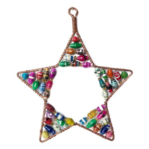 Star Paper Bead Ornament