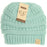 Kids Solid Fuzzy Lined Beanie, Assorted Colors