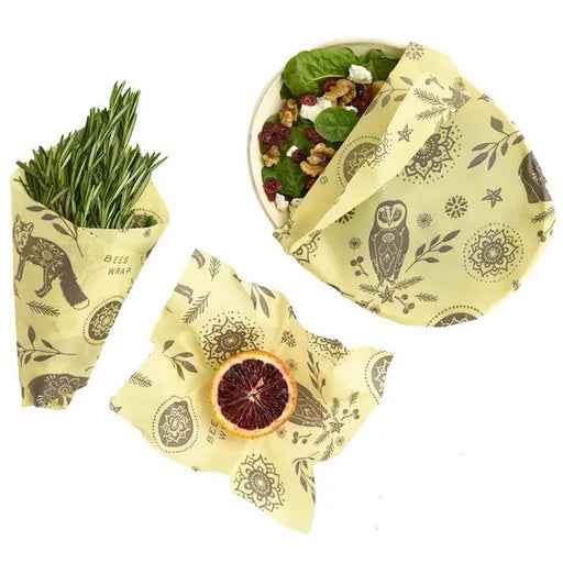 Bee’s Wrap® Into the Woods Print, Assorted 3 Pack