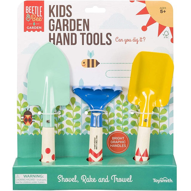 Beetle & Bee Kids Garden Hand Tools, 3-Piece Set — Ellington Agway