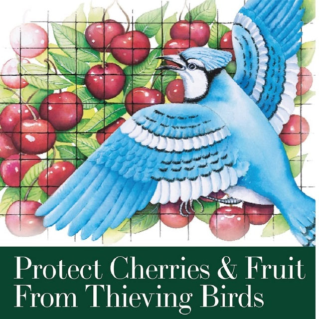 Bird-X Protective Mesh Netting for Fruit Trees & Shrubs, 7ft x 20ft