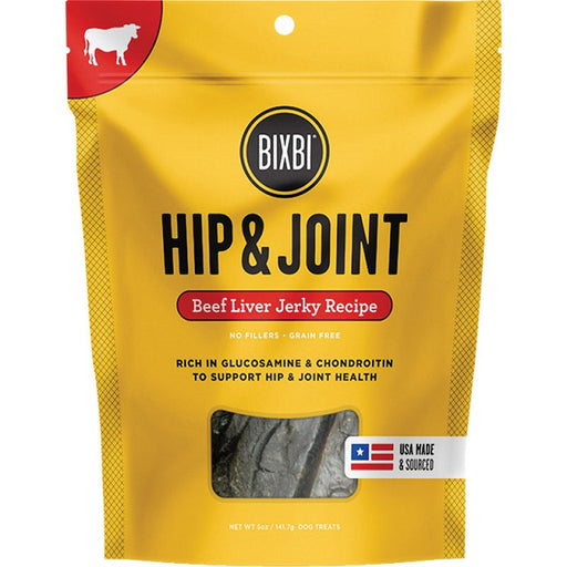 BIXBI® Hip & Joint Support Jerky Treats – Beef Liver 12 oz.