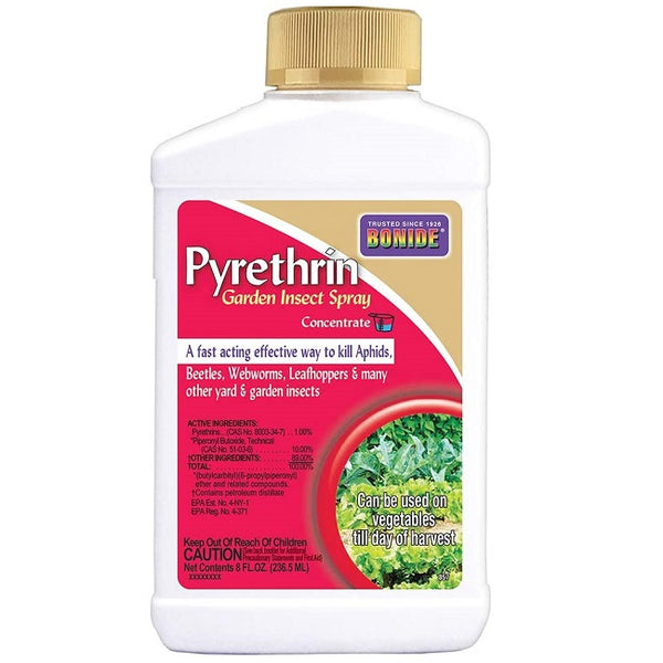 safer pyrethrin & insecticidal soap concentrate Bonide 8 Oz. Concentrate Pyrethrin Garden Insect Spray