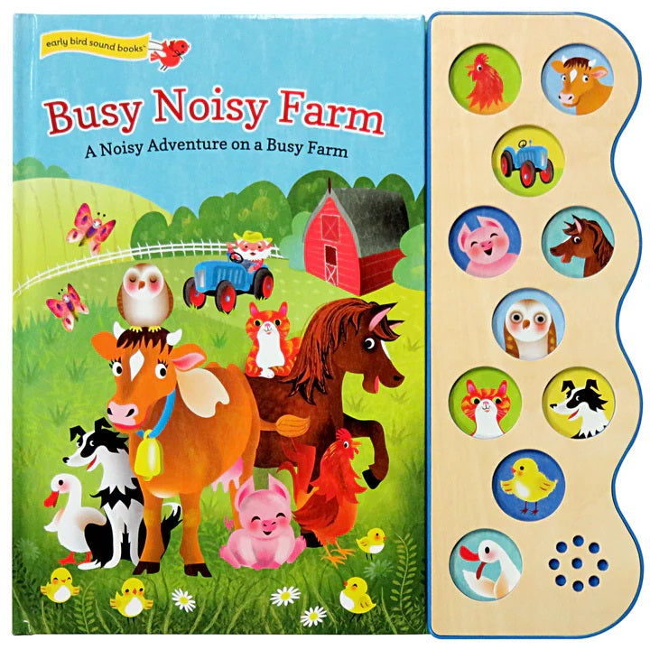Busy Noisy Farm Children's Sound Book