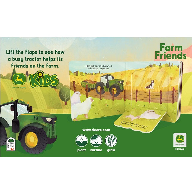 John Deere Farm Friends Lift-a-Flap Board Book