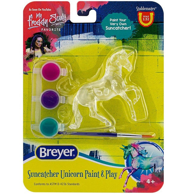 Breyer Unicorn Suncatcher Paint & Play, Assorted