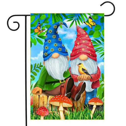 Briarwood Lane Gnome Sweet Gnome Garden Flag
