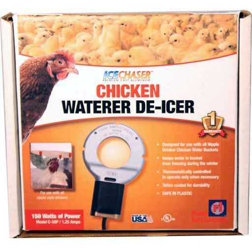 Premium Poultry Waterer De-Icer, Farm Innovators # C-50P