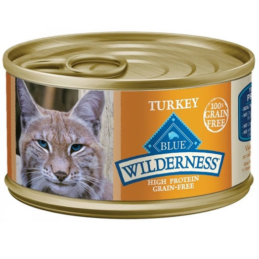 Blue Buffalo Wilderness Grain Free Turkey Canned Cat Food