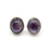 Kashi Semiprecious Stone Post Earrings - Amethyst E28AM