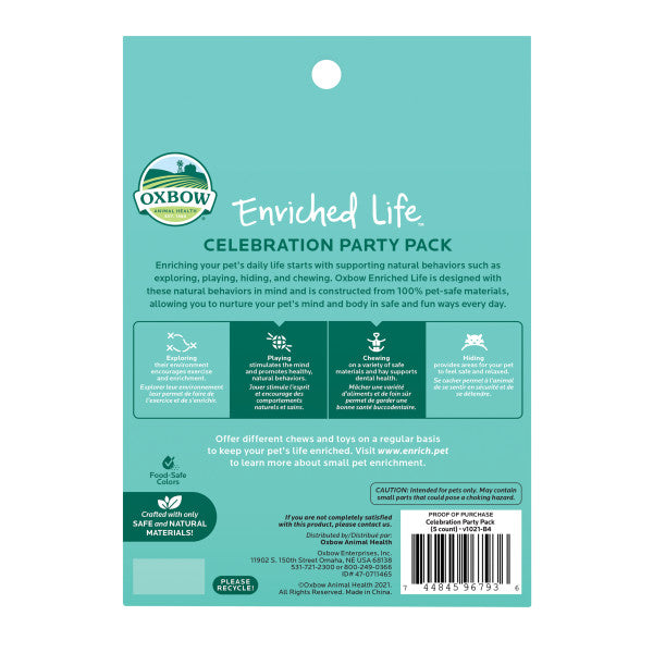 Oxbow Enriched Life Celebration Party Pack