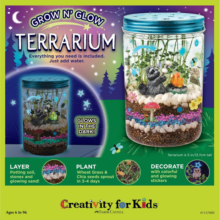 Creativity for Kids Grow N' Glow Terrarium