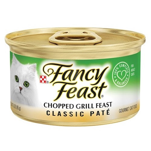 Fancy Feast Classic Pate Chopped Grill Feast Canned Cat Food