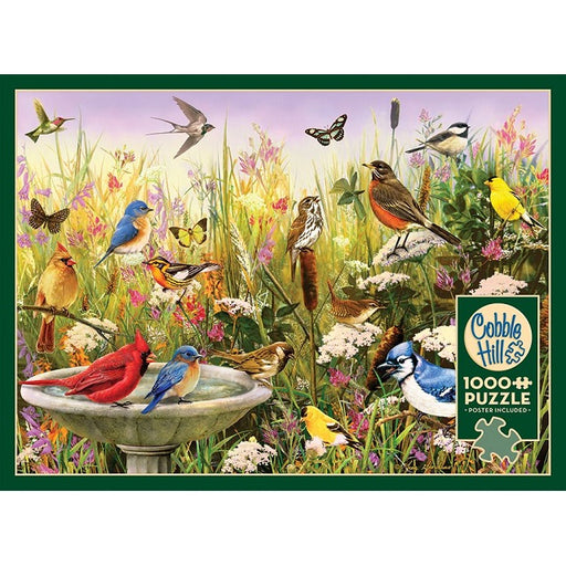 Cobble Hill 1000 Piece Jigsaw Puzzle, Feathered Friends