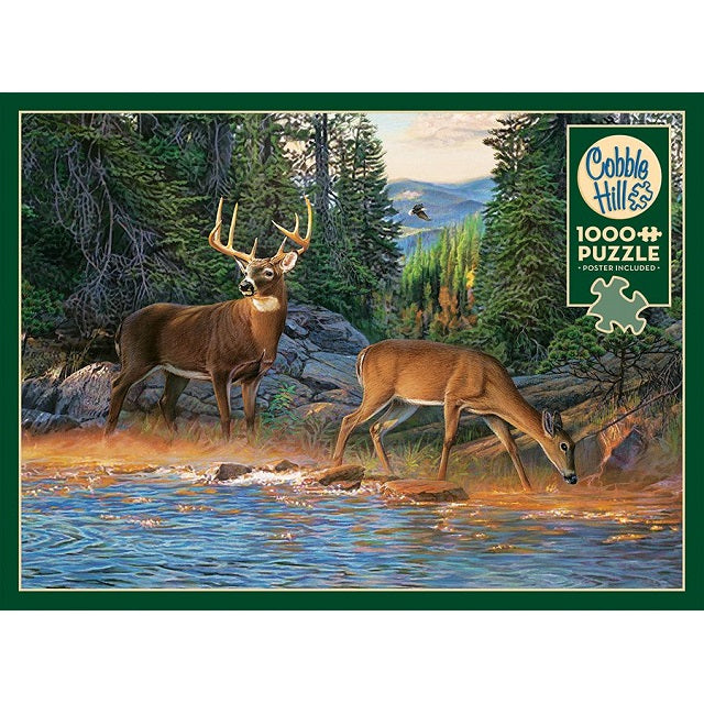 Cobble Hill 1000 Piece Jigsaw Puzzle, The Rivers Edge