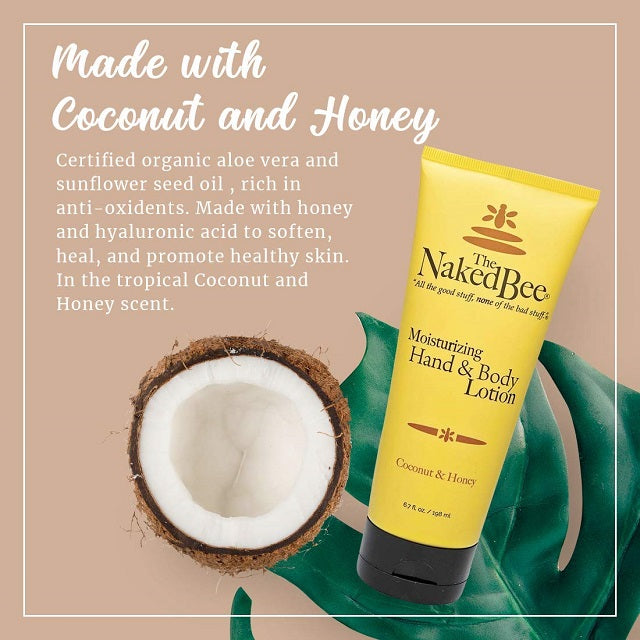 Naked Bee Coconut & Honey Hand & Body Lotion