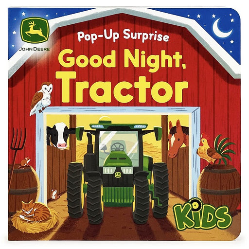 John Deere Kids Good Night Tractor Lift-a-Flap & Pop-Up Surprise Board Book