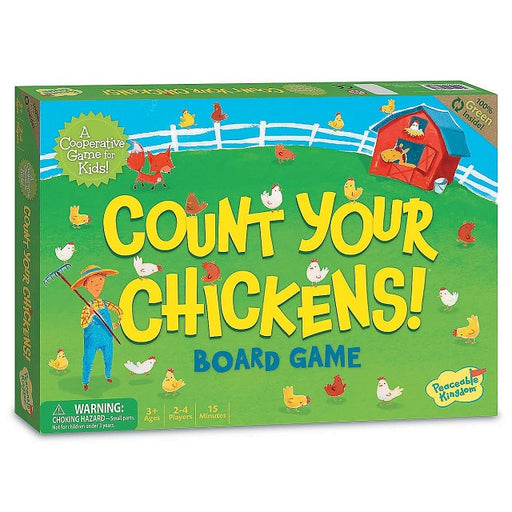 Count Your Chickens Cooperative Board Game for Kids