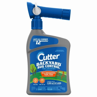 garden hose bug sprayer Cutter 32 Oz. Backyard Bug Control Spray Concentrate