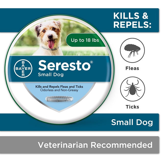 Seresto Flea and Tick Collar for Small Dogs