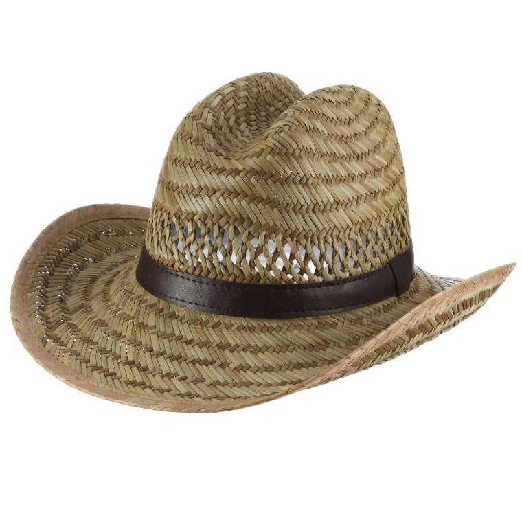 Dorfman-Pacific Youth Cattleman Western Straw Hat