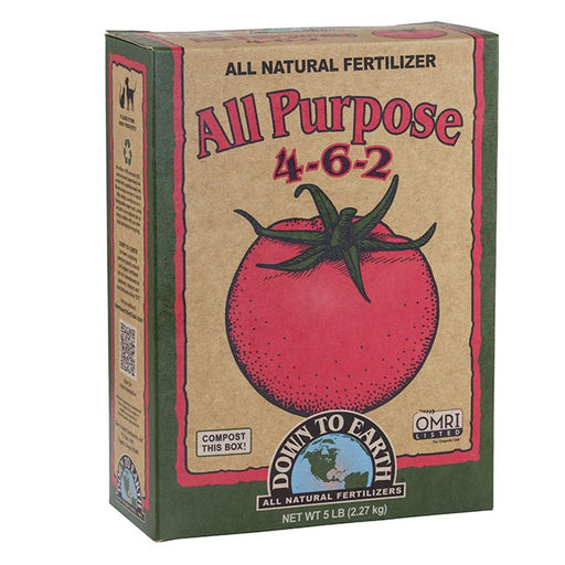 Down To Earth All Purpose Mix Fertilizer, 5 lbs.