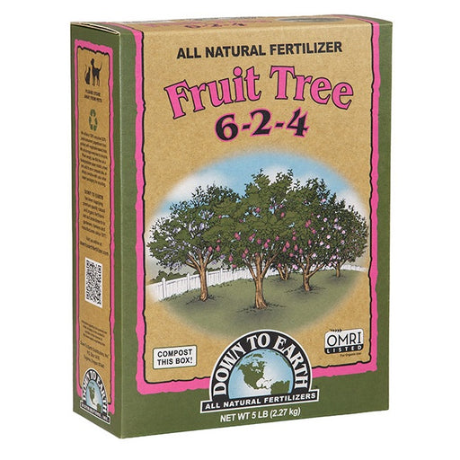 Down To Earth Fruit Tree Mix Fertilizer, 5 lbs.