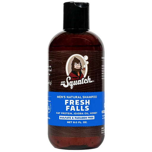 Dr. Squatch Men's Natural Shampoo 8oz. Fresh Falls