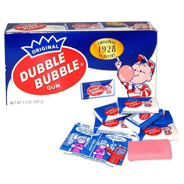 Dubble Bubble Gum 1928 Nostalgia Box 3.5-oz.