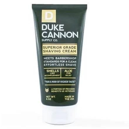 Duke Cannon Superior Grade Shaving Cream 6oz.
