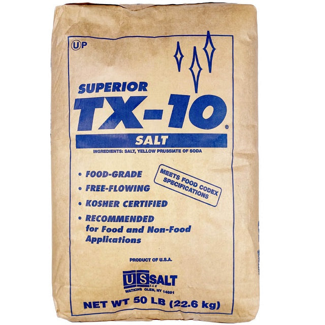 Superior TX-10 Iodized Salt 50-Lbs.