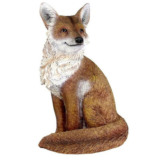 Fabian the Flamboyant Fox Garden Statue