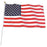 American Flag Kit, 3' x 5' Polycotton, with 6' Steel Pole